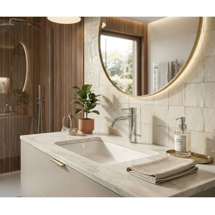 Paffoni - praustuvo maišytuvas + nutekėjimo vožtuvas LIGHT blizgus chromas