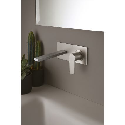 Paffoni - praustuvo maišytuvas potinkiniam montavimui TANGO, iš nerūdijančio plieno