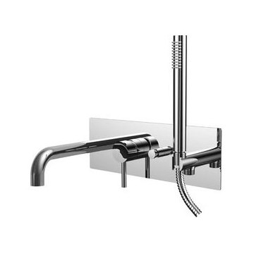 Paffoni - Vonios komplektas LIGHT blizgus chromas