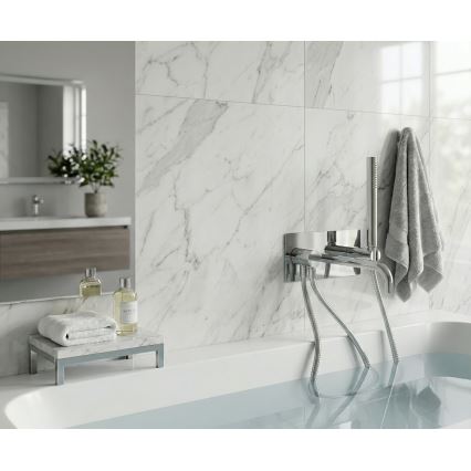 Paffoni - Vonios komplektas LIGHT, blizgus chromas