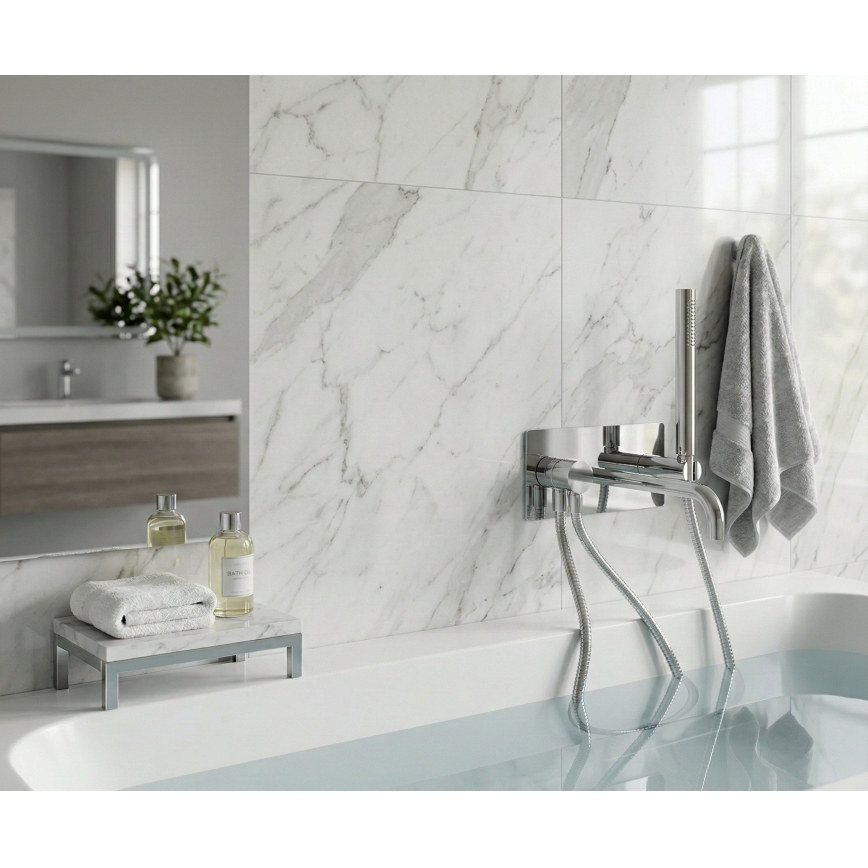 Paffoni - Vonios komplektas LIGHT, blizgus chromas