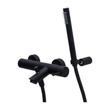 Paffoni - Vonios komplektas su maišytuvu LIGHT juodas