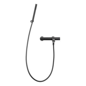 Paffoni - vonios komplektas su maišytuvu LIGHT, juodos spalvos