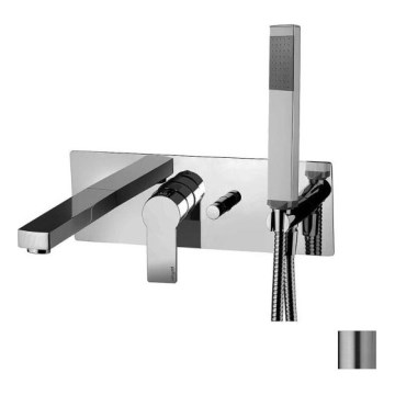 Paffoni - vonios komplektas su potinkiniu maišytuvu TANGO, nerūdijančio plieno