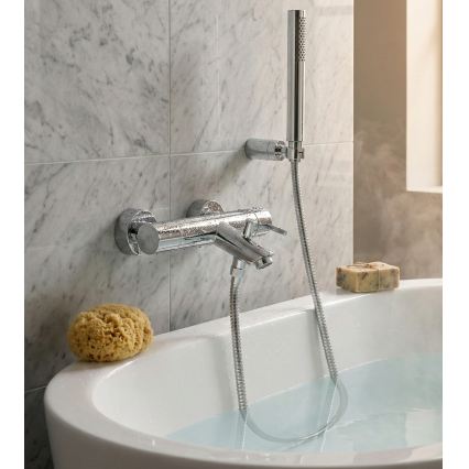 Paffoni - vonios rinkinys LIGHT, blizgus chromas