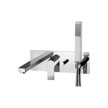 Paffoni - vonios rinkinys su potinkiniu maišytuvu TANGO blizgus chromas