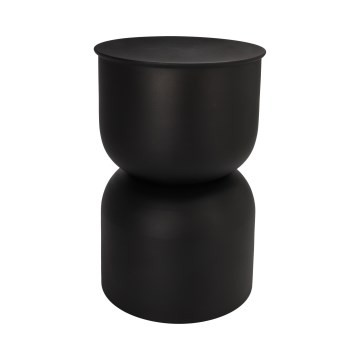 Pagalbinis staliukas PETIT, skersmuo 31 cm, juodas
