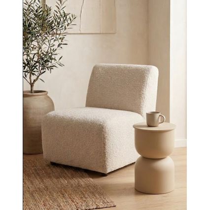 Pagalbinis staliukas PETIT, skersmuo 31 cm, smėlinis