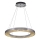 Pakabinama LED liustra ant laido JESI LED/85W/230V 3000K, skersmuo 80 cm, sidabrinė