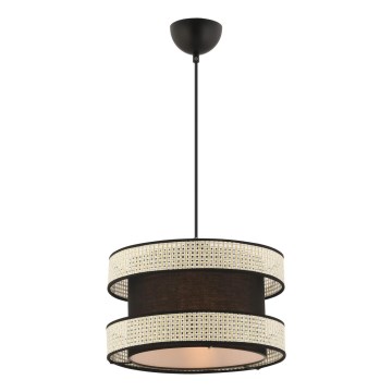 Pakabinama lempa HALO 1xE27/60W/230V juoda/kreminė