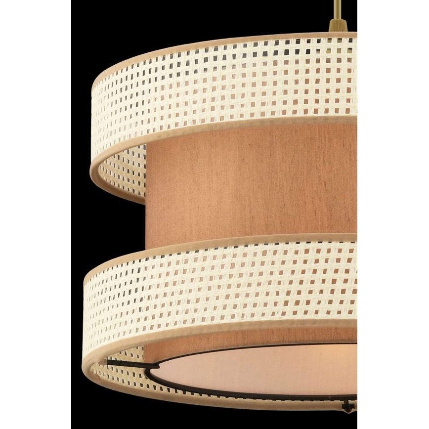 Pakabinama lempa HALO 1xE27/60W/230V ruda/kremo