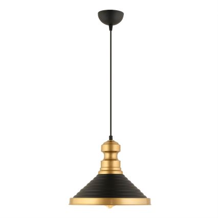 Pakabinama lempa MONZA 1xE27/40W/230V, 30 cm juoda/aukso