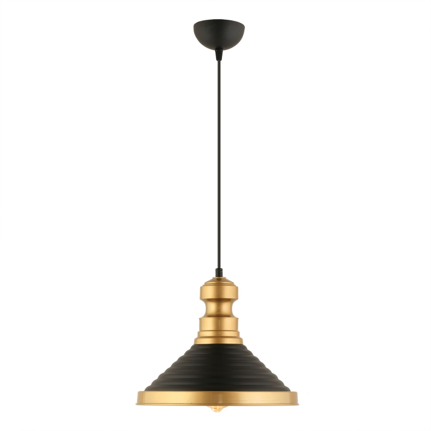 Pakabinama lempa MONZA 1xE27/40W/230V, 30 cm juoda/aukso