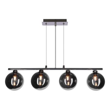 Pakabinama lempa SOMUL 4xG9/20W/230V dūminė juoda
