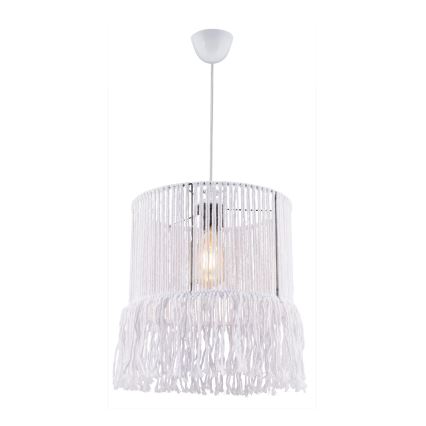Pakabinama lemputa NESS MACRAME 1xE27/40W/230V balta