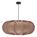 Pakabinama lemputė CAFEE 1xE27/40W/230V Ø 52 cm rudos spalvos