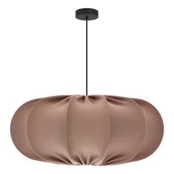 Pakabinama lemputė CAFEE 1xE27/40W/230V Ø 52 cm rudos spalvos