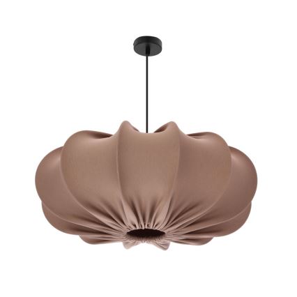 Pakabinama lemputė CAFEE 1xE27/40W/230V Ø 52 cm rudos spalvos
