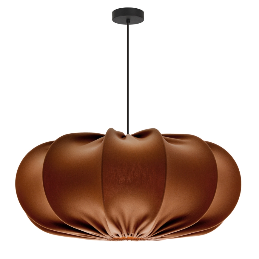 Pakabinama lemputė CAFEE 1xE27/40W/230V Ø 52 cm rudos spalvos