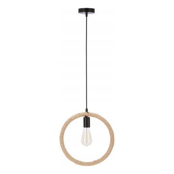 Pakabinama lemputė KOLO 1xE27/40W/230V bežinė/juoda
