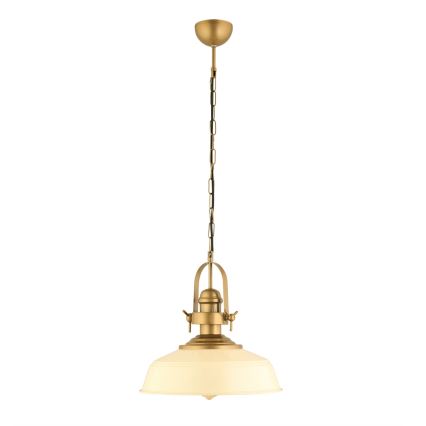 Pakabinama lemputė MONZA 1xE27/40W/230V 35 cm kreminė/bronzinė