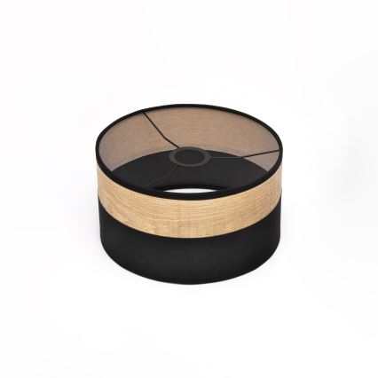 Pakabinama liustra ALBA su laidu 1xE27/15W/230V, skersmuo 25 cm, juoda/ruda