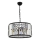 Pakabinama liustra ant grandinės PUNE 3xE27/40W/230V juoda