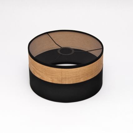 Pakabinama liustra ant laido ALBA, 1xE27/15W/230V, skersmuo 25 cm, juoda/ruda