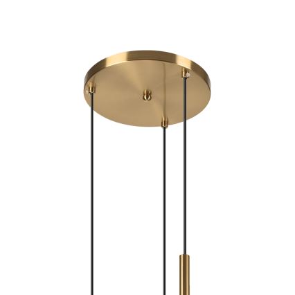 Pakabinama liustra ant laido CHITA 3xG9/5W/230V auksinė