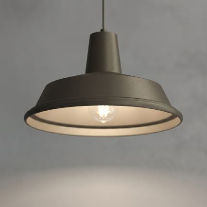 Pakabinama liustra ant laido CLASS 1xE27/15W/230V bronzinė