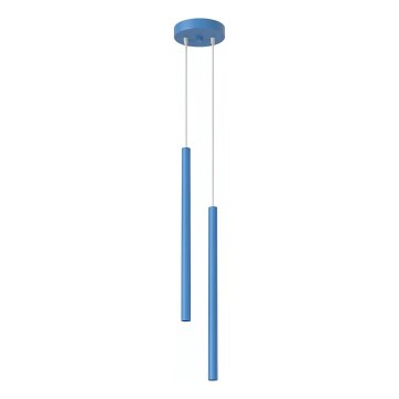Pakabinama liustra ant laido PASTELO 2xG9/8W/230V mėlyna
