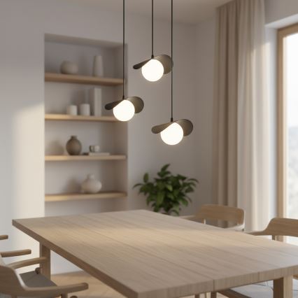 Pakabinama liustra ant laido RITUAL 3xG9/8W/230V juoda