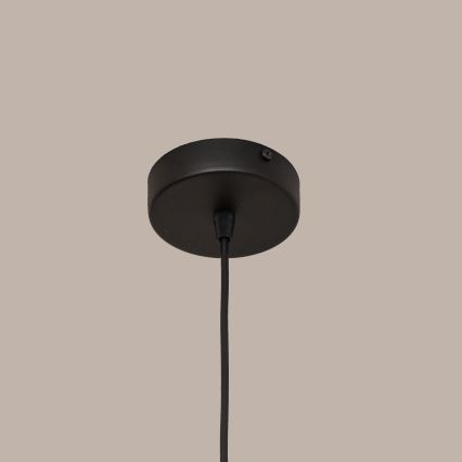 Pakabinama liustra ant laido SOLANO 1xE27/15W/230V juoda/auksinė