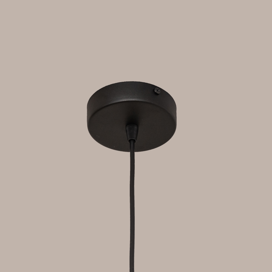 Pakabinama liustra ant laido SOLANO 1xE27/15W/230V juoda/auksinė