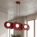 Pakabinama liustra ant laido UMBRA 6xG9/8W/230V raudona