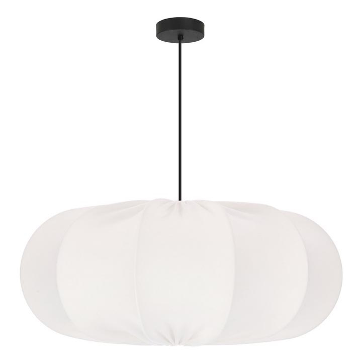 Pakabinama liustra CAFEE su laidu 1xE27/40W/230V, skersmuo 52 cm, balta