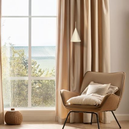 Pakabinama liustra CAPITAL 1xGX53/15W/230V, skersmuo 17 cm, kremine spalva