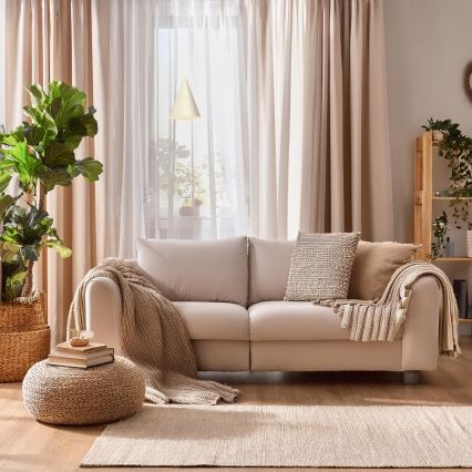 Pakabinama liustra CAPITAL 1xGX53/15W/230V, skersmuo 17 cm, kremine spalva