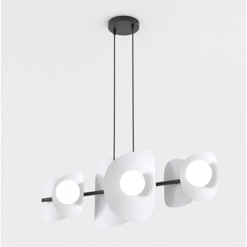 Pakabinama liustra ELEMENTI 6xG9/8W/230V pilka