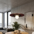 Pakabinama liustra UMBRA 1xG9/8W/230V juoda/raudona
