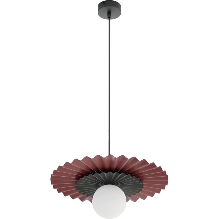 Pakabinama liustra UMBRA 1xG9/8W/230V juoda/raudona