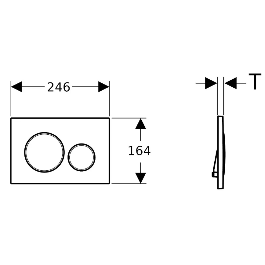 Pakabinamas unitazas su bidė TISVILDELEJE 1600W/230V + SoftClose tualeto sėdynė + SIGMA nuleidimo mygtukas + potinkinis modulis + izoliacinė tarpinė + nuotolinio valdymo pultas