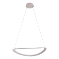 Pakabinamas LED šviestuvas ant laido CASHMERE, 40 W, 230 V, Ø 59,5 cm, smėlio spalvos