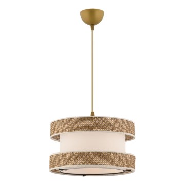 Pakabinamas lemputė HALO 1xE27/60W/230V kreminė/bežas
