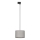Pakabinamas sietynas 1-fazės bėgių sistemai TRACER 1xE27/15W/230V diametras 30 cm juoda/pilka