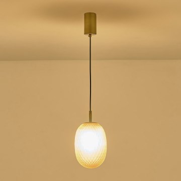 Pakabinamas sietynas 1xE14/25W/230V balta diametras 15 cm
