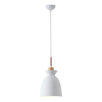 Pakabinamas sietynas 1xE27/15W/230V balta diametras 19,5 cm