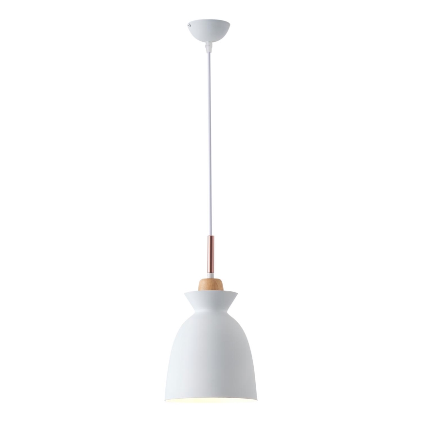 Pakabinamas sietynas 1xE27/15W/230V balta diametras 19,5 cm