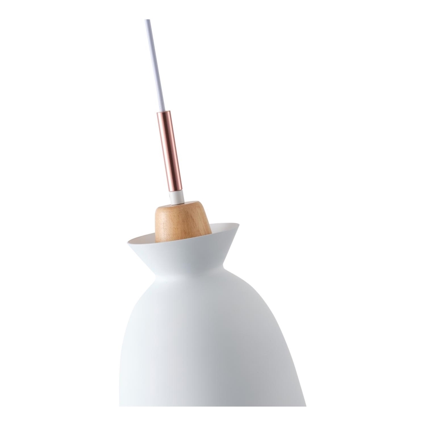 Pakabinamas sietynas 1xE27/15W/230V balta diametras 19,5 cm