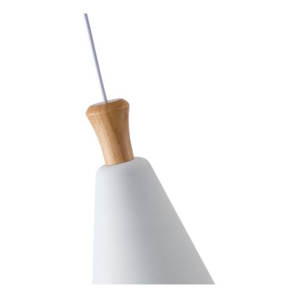 Pakabinamas sietynas 1xE27/15W/230V balta diametras 20 cm